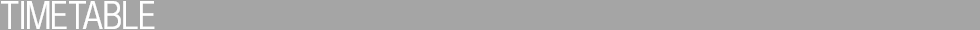 TIMETABLE